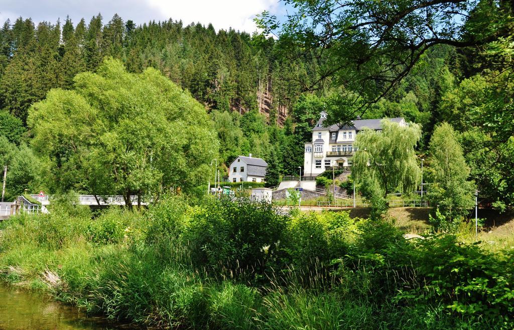 Flair-Hotel Waldfrieden Oberweißbach Esterno foto
